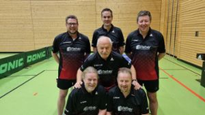 Marbach: Tischtennis-Herren der TTG im Pokalfinale