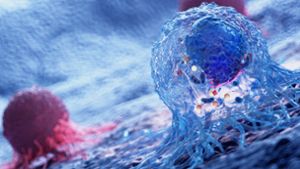 3D-Illustration von Krebszellen. Foto: Imago/Agefotostock