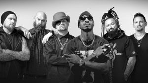 Five Finger Death Punch lassen in ihrem neuen Video den 2021 verstorbenen Rapper DMX wiederauferstehen. Foto: Better Noise Music