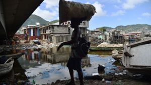Hurrikan Irma erreicht die Karibik
