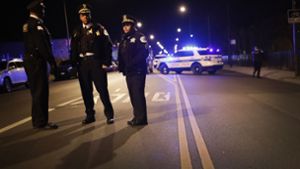 Polizisten in Chicago: dort ist die Straßenkriminalität zurzeit besonders hoch. Foto: Getty
