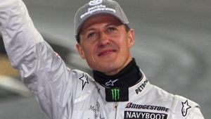 Michael Schumacher: Irgendwie fährt er immer noch mit
