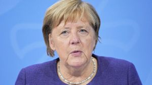 Angela Merkel  hat sich bei ihrer Rede zum russischen Angriff auf die Ukraine geäußert. (Archivbild) Foto: dpa/Michael Kappeler