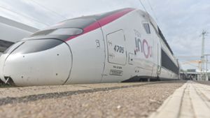 Ein TGV wartet in Stuttgart auf die Abfahrt. Foto: Lichtgut/Max Kovalenko