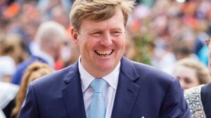 König Willem-Alexander kann über die Photoshop-Panne von Kate Prinzessin Kate lachen. Foto: Marcel Alsemgeest/Shutterstock
