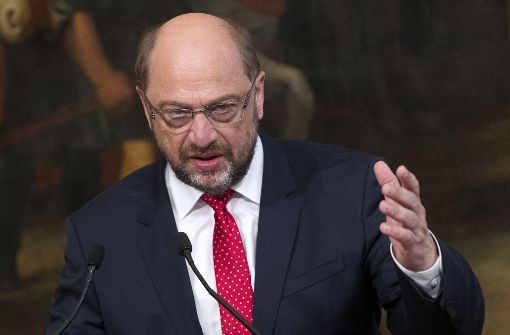 Schwächelt in Umfragen: SPD-Kanzlerkandidat Martin Schulz. Foto: ANSA
