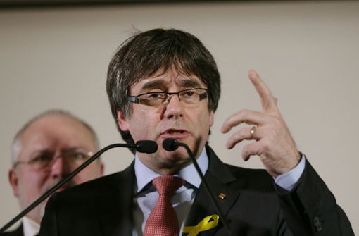 Carles Puigdemont weilt derzeit im Exil in Belgien. Foto: AP
