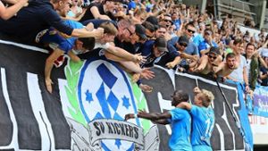 Stuttgarter Kickers haben Spaß im Reutlinger Exil