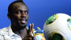 Usain Bolt hat nach eigenen Angaben einen Vertrag bei einem Fußball-Club unterschrieben Foto: dpa