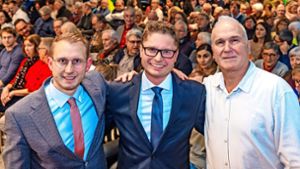 Achim Schober, Florian Bargmann, Michael Schopf (von links). Foto: /Helmut Anton Pangerl