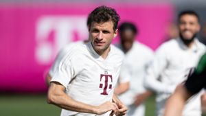 Für FC-Bayern-Legende Thomas Müller ist es der 150. Einsatz in der Champions League. Foto: Sven Hoppe/dpa