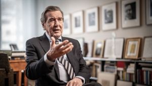 Schröder polarisiert bis heute. Foto: dpa/Michael Kappeler