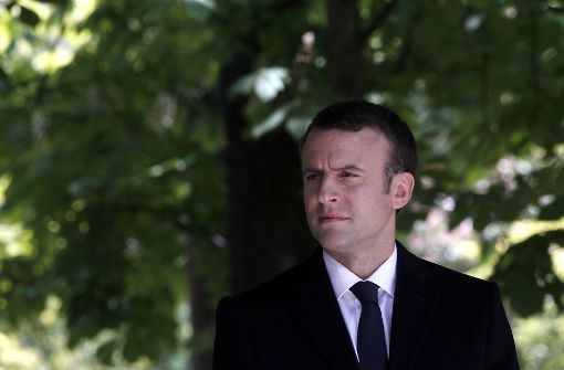 Frankreichs künftiger Präsident: Emmanuel Macron. Foto: AP