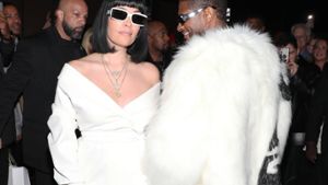 Haben Jennifer Goicoechea und Usher in diesen Outfits geheiratet? Foto: getty/Cassidy Sparrow / Getty Images for The House of Creed and Remy Martin