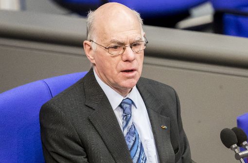 Bundestagspräsident Norbert Lammert (CDU) hat zusammen mit Fraktionskollegen Bedenken gegen die geplante Bund-Länder-Finanzreform. Er sieht darin einen Verstoß gegen föderale Prinzipien. Foto: dpa