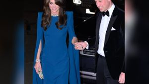 Kate und William auf dem Weg zur Aufzeichnung der Royal Variety Performance. Foto: IMAGO/PA Images