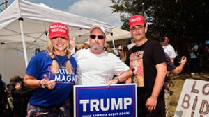 Trump-Anhänger in Atlanta, Georgia Foto: imago//Carlos Escalona