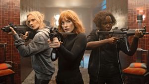 Mit diesen Frauen ist  nicht zu spaßen:  von links Marie (Diane Kruger), Mace (Jessica Chastain) und Khadijah (Lupita Nyong’o) Foto: Universal//. Viglasky