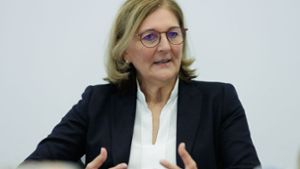 L-Bank-Chefin Edith Weymayr leitet seit Anfang 2020 die landeseigene Förderbank. Foto: Lichtgut/Leif Piechowski