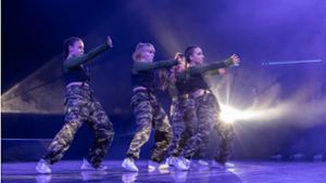 Die Tänzerinnen begeistern bei der Urban Dance Show 500 Gäste. Foto: Andreas Essig