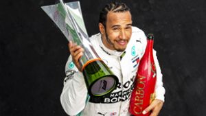 Michael Schumachers Motorengeräusche sind offenbar der Grund für die Formel-1-Leidenschaft von Lewis Hamilton. Foto: Getty