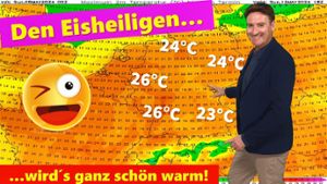 25°C statt Eisheilig! Wetterexperte Dominik Jung verspricht: Die Sommerluft kommt bald nach Deutschland zurück!