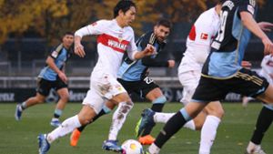 Genki Haraguchi hat für den VfB gegen den 1. FC Nürnberg getroffen. Foto: Baumann/Julia Rahn