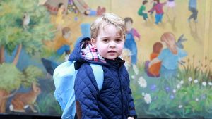 Prinz George geht jetzt in den Kindergarten Foto: Getty Images Europe