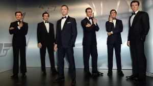 Sechs auf einen Streich: Madame Tussauds zeigt in Berlin alle James-Bond-Darsteller in Wachs. Foto: dpa