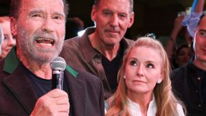 Arnold Schwarzenegger ist Stammgast: Der gebürtige Österreicher reist gerne aus Amerika zur Weißwurstparty im Stanglwirt an. Foto: IMAGO/GEPA pictures