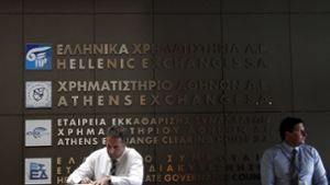 Für die Börse in Athen war 2023 ein sehr gutes Jahr. Foto: dpa/Alexandros Vlachos