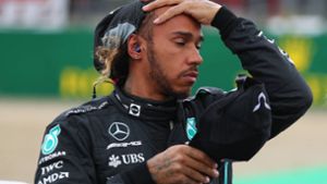 Frust hoch zehn: Mercedes-Pilot Lewis Hamilton beklagt sich in Imola, der Silberpfeil sei unfahrbar. Foto: IMAGO/ /Alessio Morgese