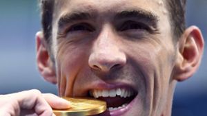 Michael Phelps ist der erfolgreichste Schwimmer aller Zeiten. Foto: AFP