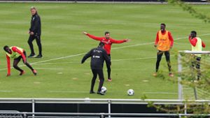 Beim VfB Stuttgart läuft der Trainingsbetrieb weiter. Foto: Pressefoto Baumann/Alexander Keppler