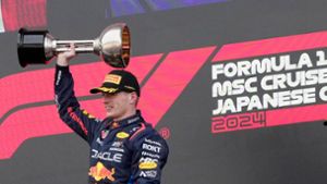 Red-Bull-Pilot Max Verstappen hat auch den Großen Preis von Japan gewonnen. Foto: Hiro Komae/AP