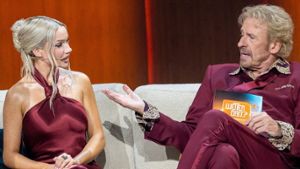 Thomas Gottschalk und Shirin David in Wetten, dass..?. Foto: ZDF / Sascha Baumann