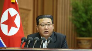 Nordkoreas Diktator Kim Jong-un Foto: AFP/STR