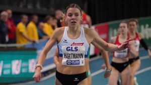 Lisa Sophia Hartmann machte im 400-Meter-Finale in Leipzig einen großen Rückstand wett und wurde Dritte. Foto: IMAGO//ladys Chai von der Laage