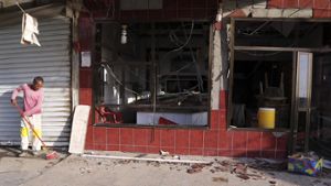 Die Autobombe explodierte im Stadtteil Karada. Foto: AP