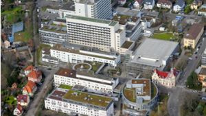 Der Vorfall hat sich beim Klinikum in Ludwigsburg ereignet. Foto: Werner Kuhnle