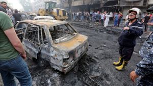 Die Bomben in Bagdad hierlassen eine Spur der Verwüstung. Foto: dpa