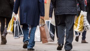 Die Bürger ist in Shoppinglaune – das treibt die duetsche Wirtschaft an. Foto: dpa