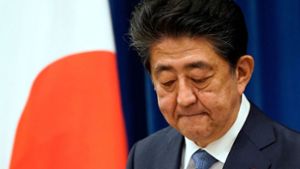 Japans Regierungschef Shinzo Abe kündigt Rücktritt an