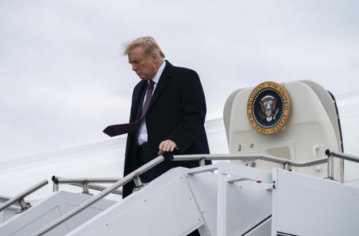 Donald Trump hatte wohl stärkere Symptome. Foto: AP/Evan Vucci
