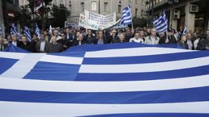 Protest in Athen gegen die Politik von Alexis Tsipras. Foto: ANA-MPA