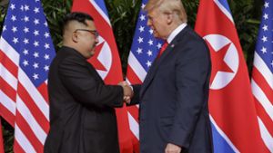 Ende Februar treffen sich Kim Jong Un und Donald Trump erneut. Foto: AP