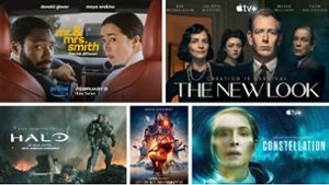 Streaming-Tipps im Februar:  „Mr. & Mrs. Smith“, „The New Look“, „Constellation“, „Avatar – Der Herr der Elemente“, „Halo“ Foto: Prime Video