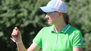 Helen Briem gewann drei ihrer vier Golf-Partien für die Auswahlmannschaft der Toptalente aus Kontinentaleuropa. Foto: Andreas Gorr