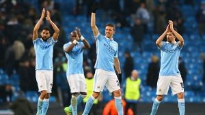 Manchester City hat zum ersten Mal das Viertelfinale der Champions League erreicht. Foto: Getty Images Europe