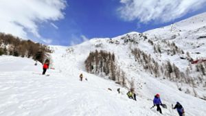 In Zermatt in der Schweiz war es zu einem Lawinenunglück gekommen. Foto: AFP/HANDOUT